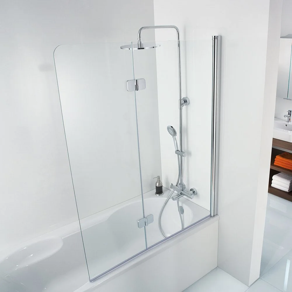 HSK Premium Softcube Badewannenaufsatz 2-teilig Anschlag rechts