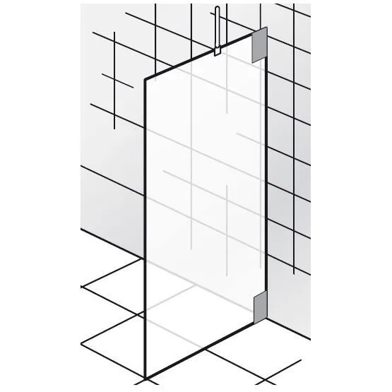 HSK K2 Seitenwand zu Modell K2.01 bis K2.62 Sonderbreite bis 140 cm