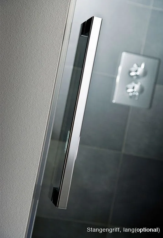 HSK K2P Drehtür für Seitenwand 100 x 200 cm Anschlag links Bild 6