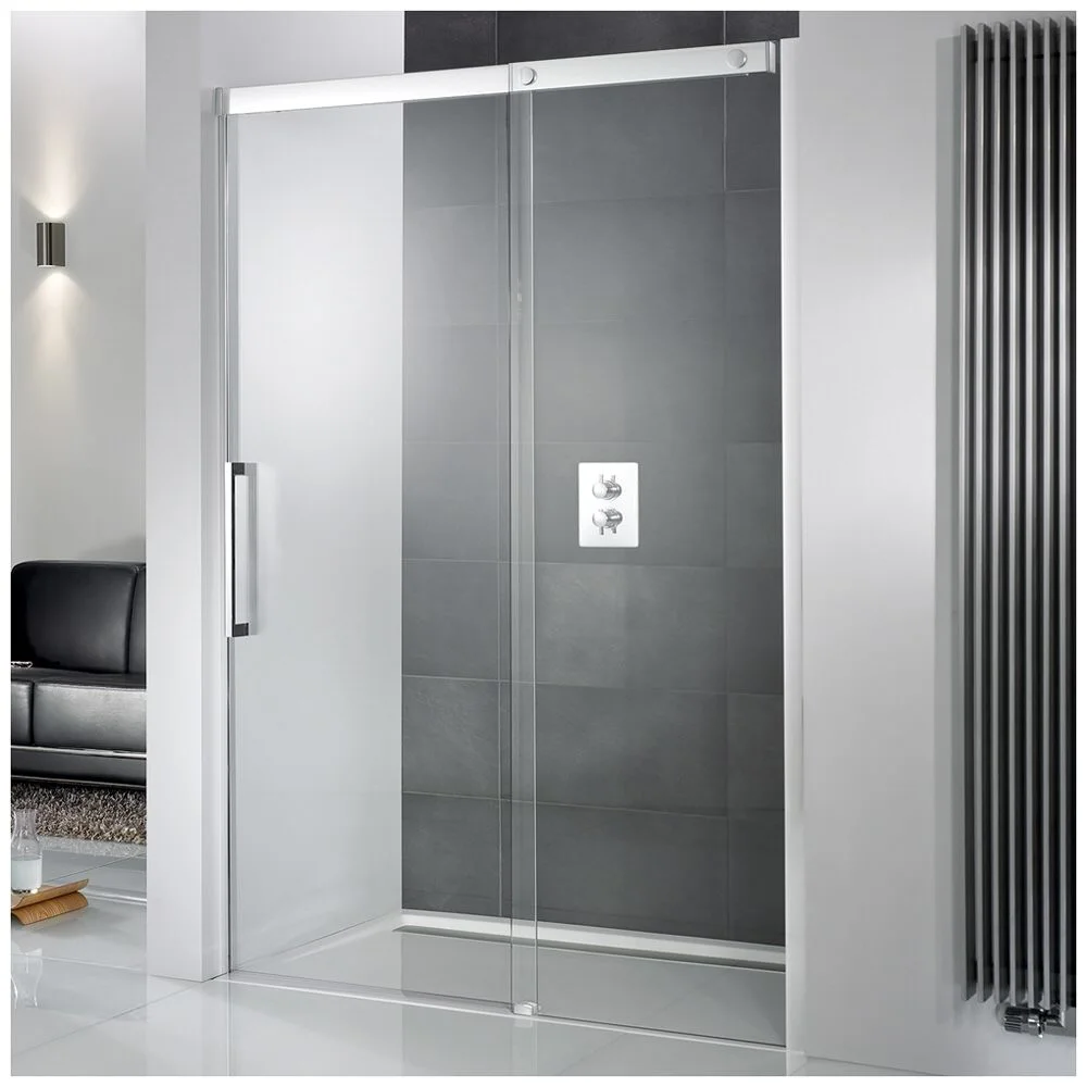 HSK K2P Gleittür 2-teilig 120 cm, Anschlag rechts