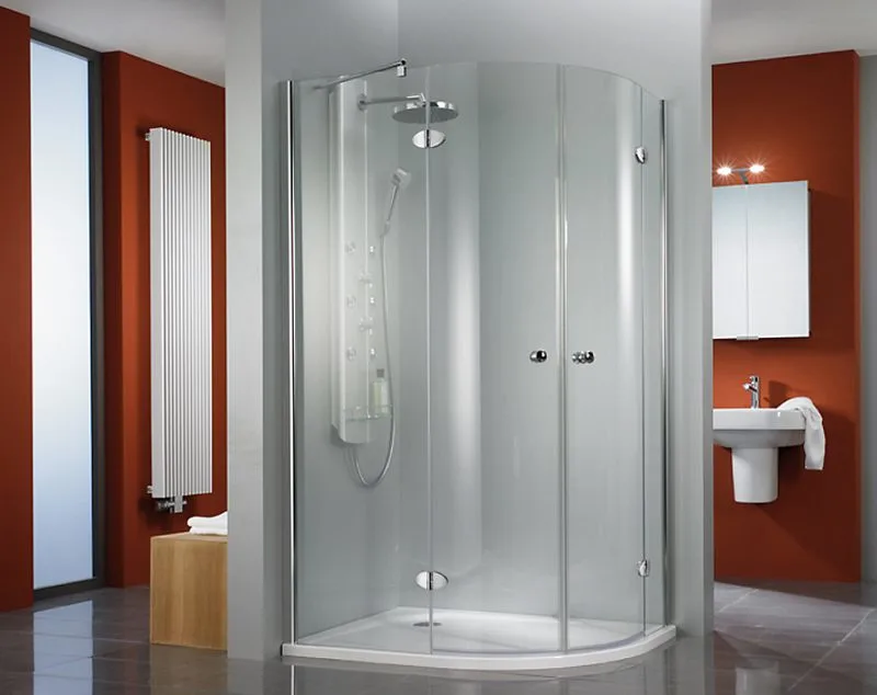 HSK Premium Classic Runddusche 4-teilig 90 x 90 x 185 cm, R 55 cm Bild 3