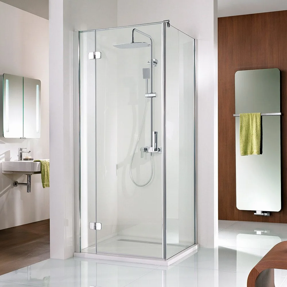 HSK Premium Softcube Drehtür für Seitenwand Sondermaß, Anschlag links