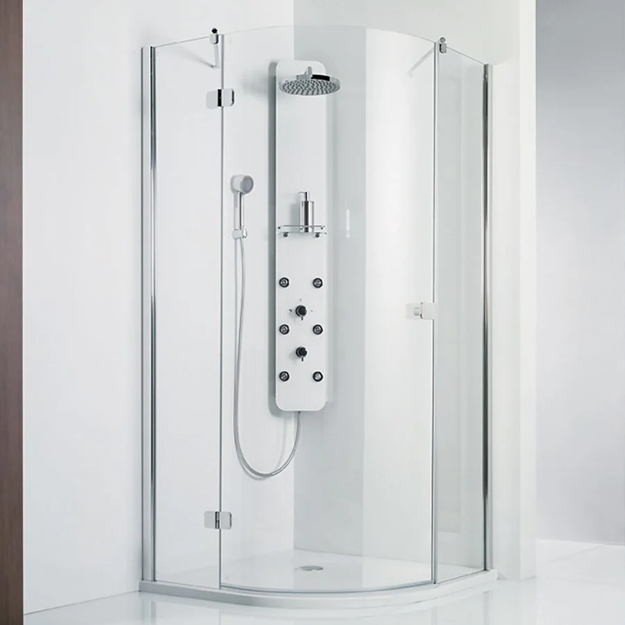 HSK Premium Softcube Runddusche 3-teilig Sondermaß, Anschlag links