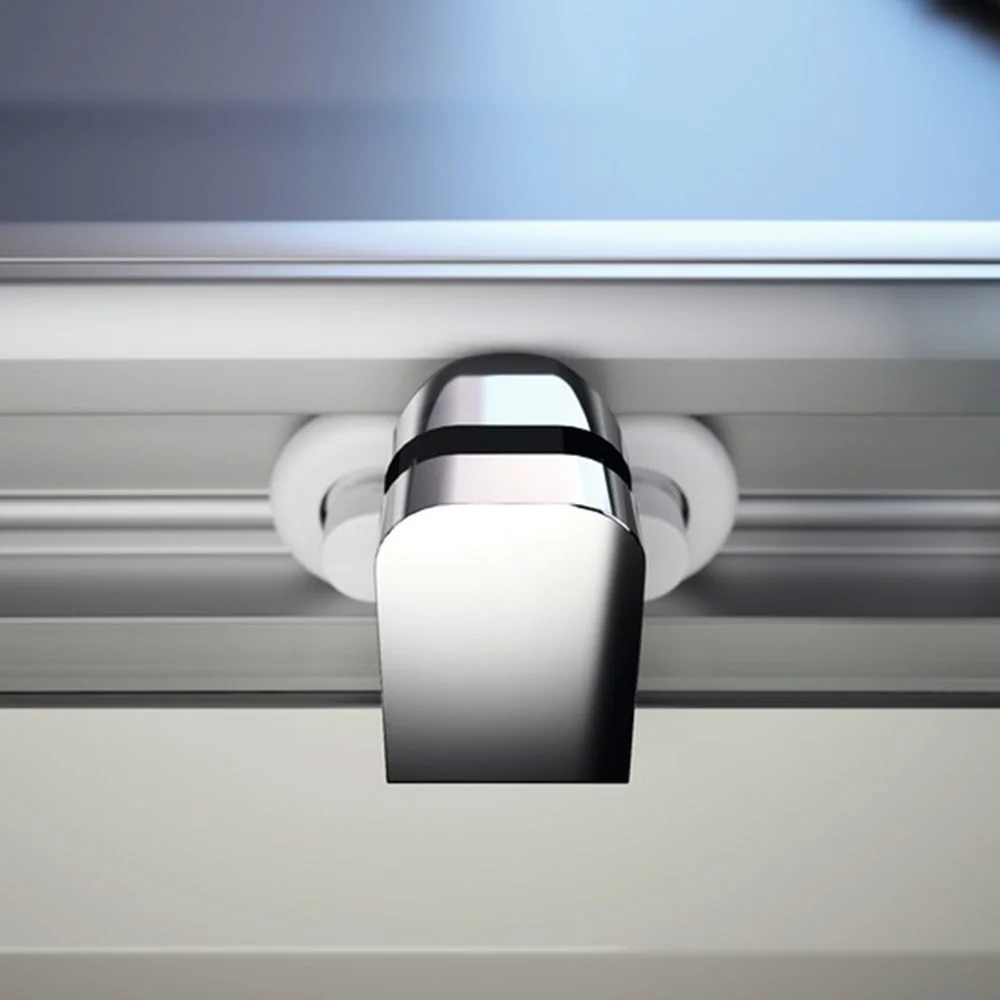 HÜPPE Classics 2 Gleittüreckeinstieg 2-teilig 80/80 x 190 cm, Glas mit Anti-Plaque Bild 4