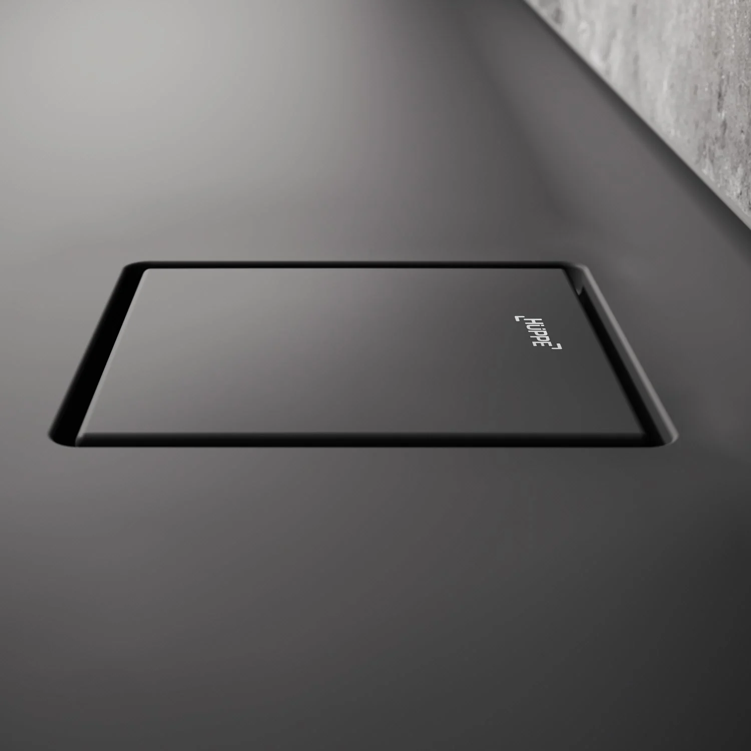 HÜPPE EasyFlat 4-Eck Duschwanne 160 x 90 cm, Ablauf an langer Seite Bild 4