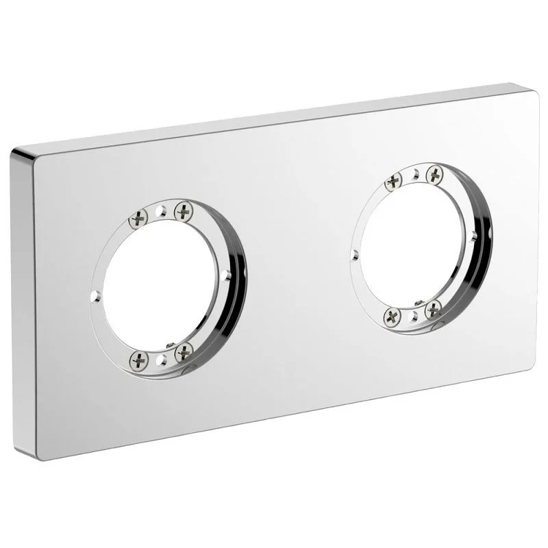 Ideal Standard Archimodule 2-Loch-Rosette, 18,3 x 10 cm