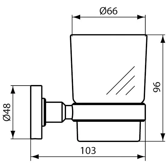 Ideal Standard IOM Zahnbecher Bild 2