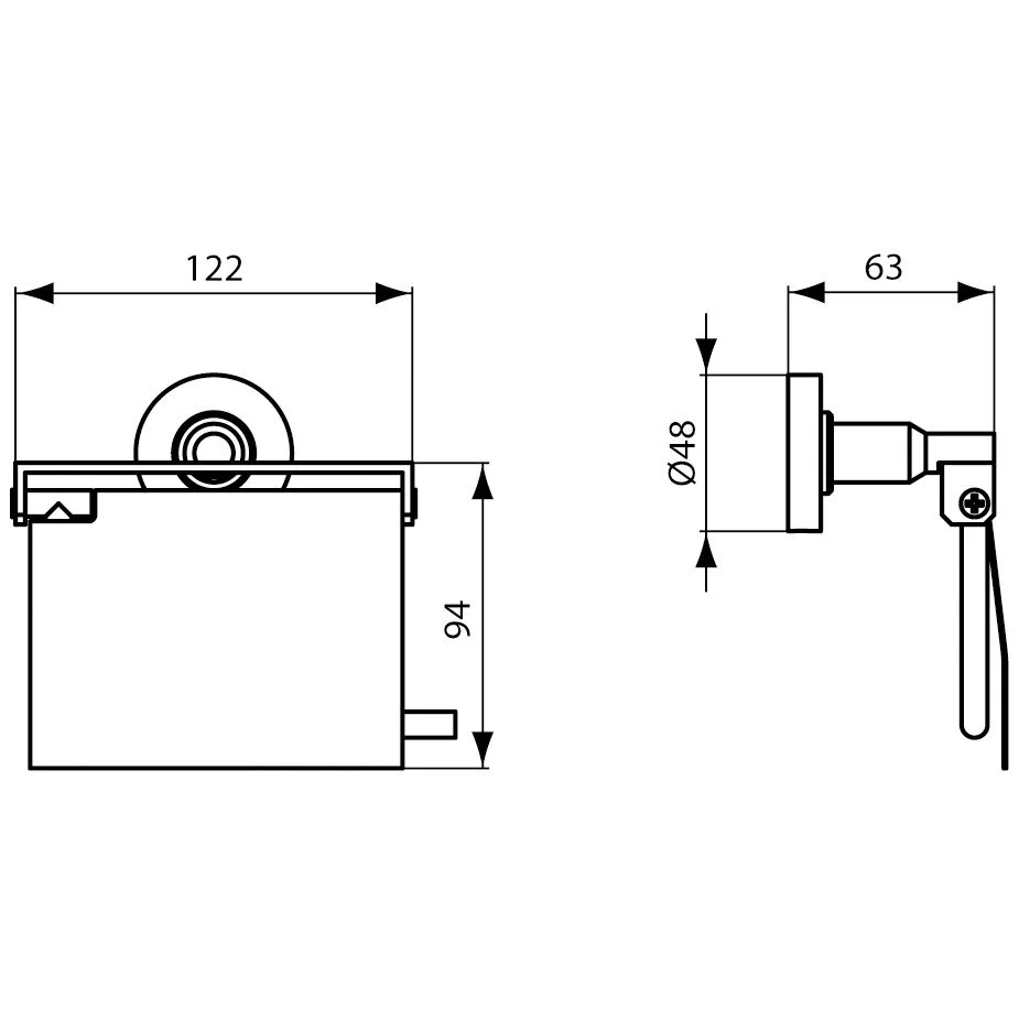 Ideal Standard IOM Papierrollenhalter mit Deckel Bild 2