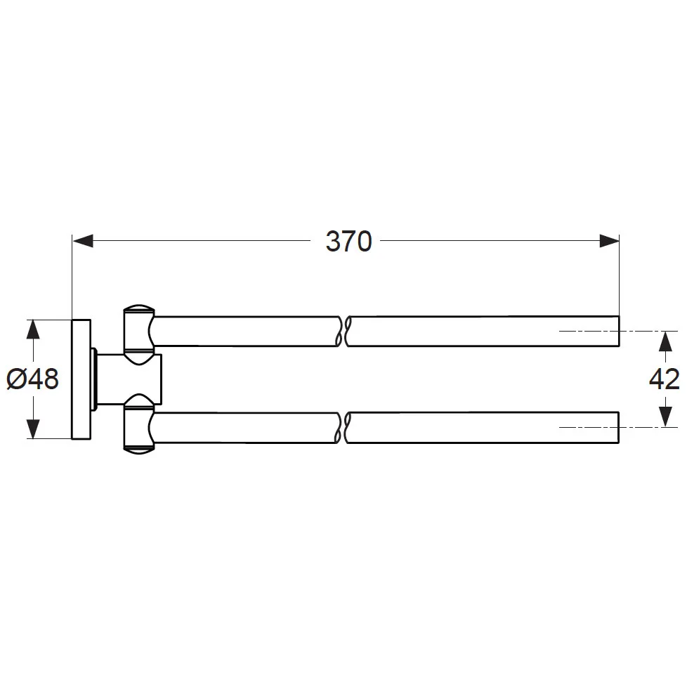 Ideal Standard IOM Handtuchstange doppelt Bild 2