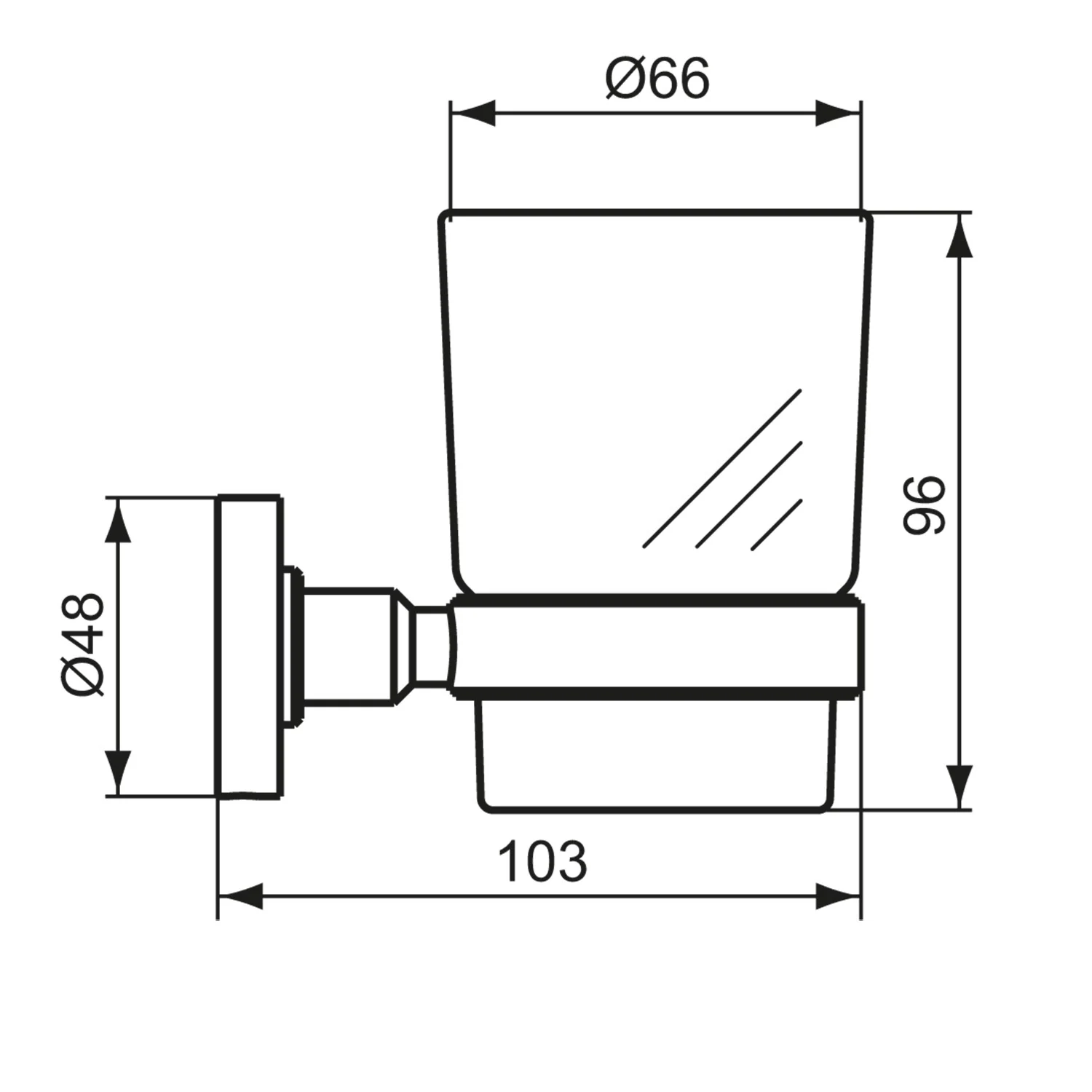 Ideal Standard IOM Zahnbecher Bild 2