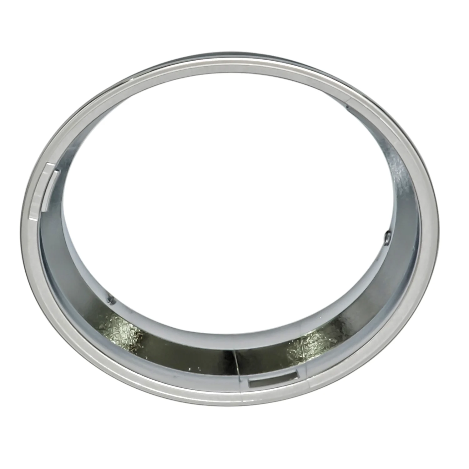 Okrągła metalowa część w widoku z góry, Ideal Standard