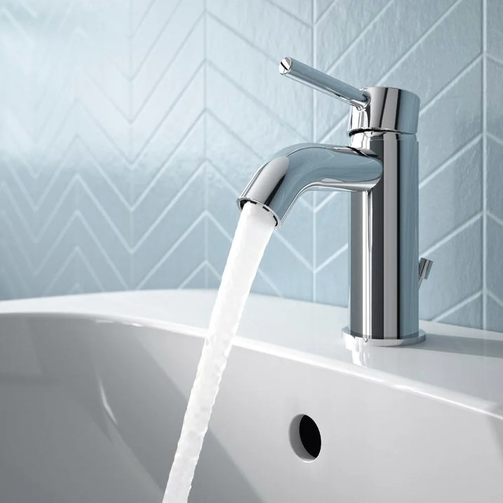 Ideal Standard Ceraline Waschtischarmatur mit Ablaufgarnitur Bild 2