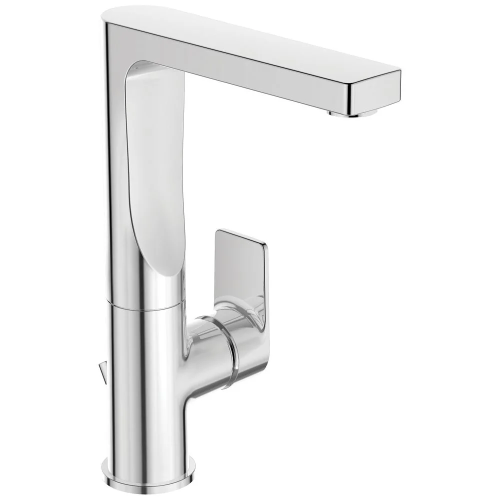 Chromowana bateria umywalkowa widok z boku, Ideal Standard
