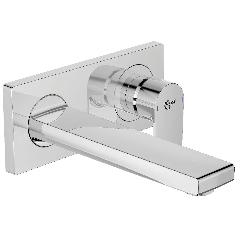 Chromowana bateria umywalkowa widok z boku, Ideal Standard