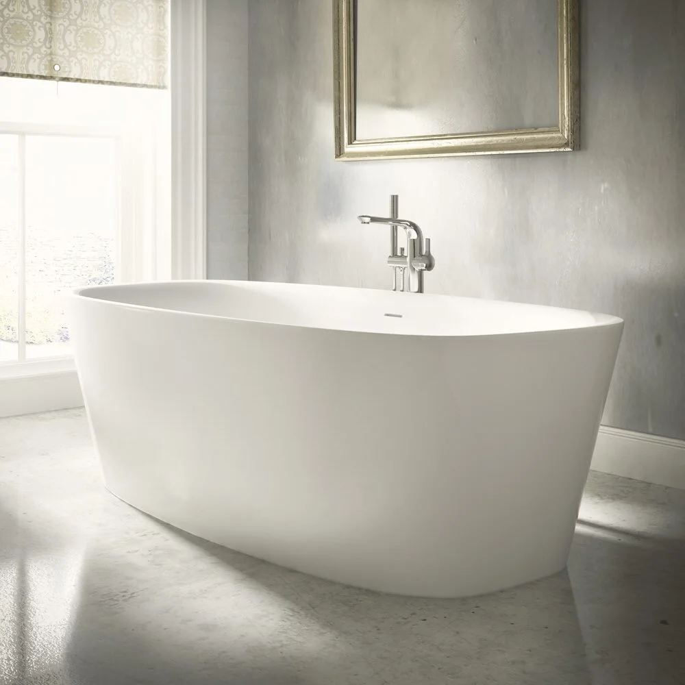 Ideal Standard Dea freistehende Körperform-Badewanne 180 x 80 cm Bild 2
