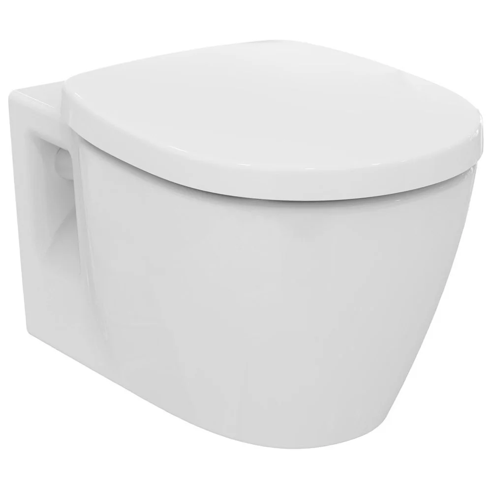 Ideal Standard Connect Wand-WC spülrandlos Kombipaket mit WC-Sitz