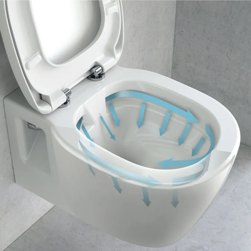 Ideal Standard Connect Wand-WC spülrandlos Kombipaket mit WC-Sitz Bild 3