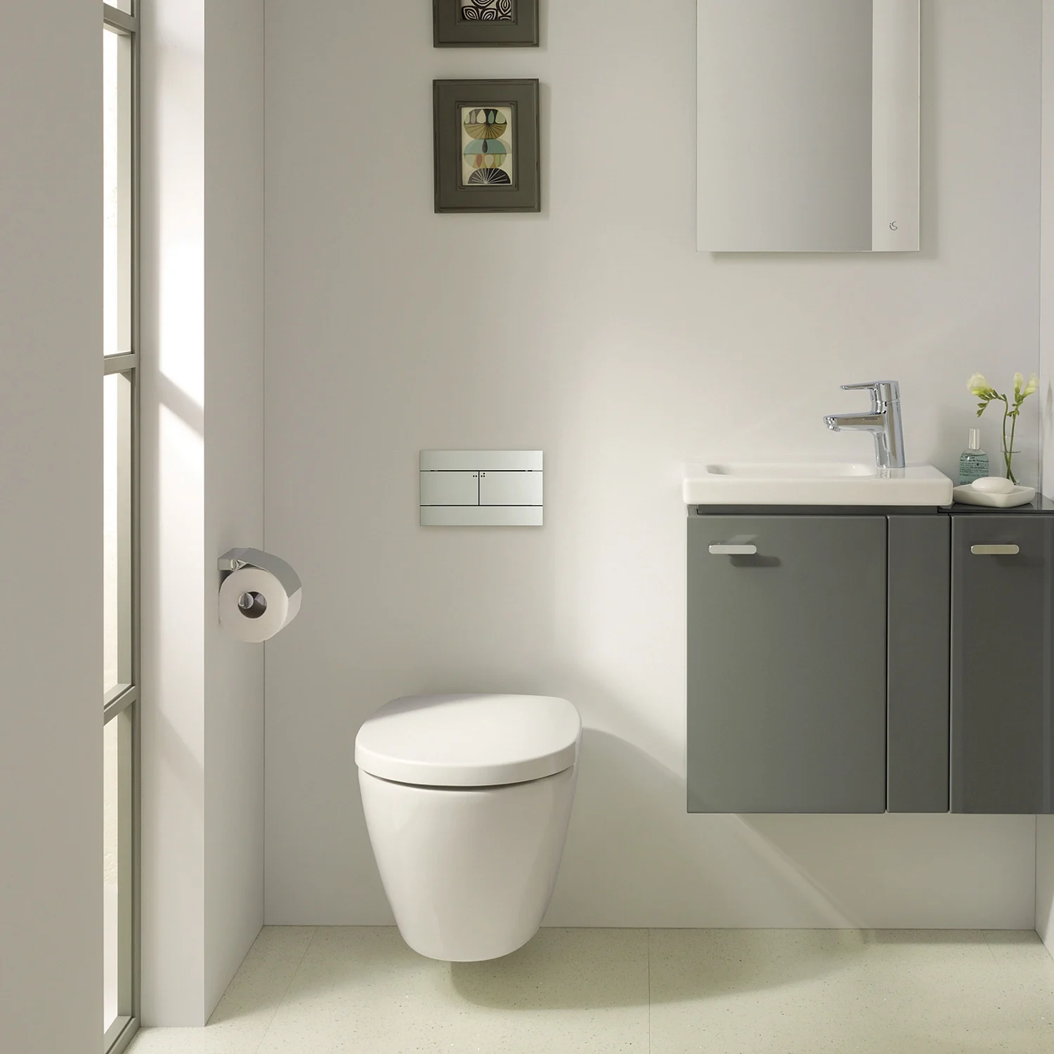 Ideal Standard Connect Wandtiefspülklosett AquaBlade Bild 2