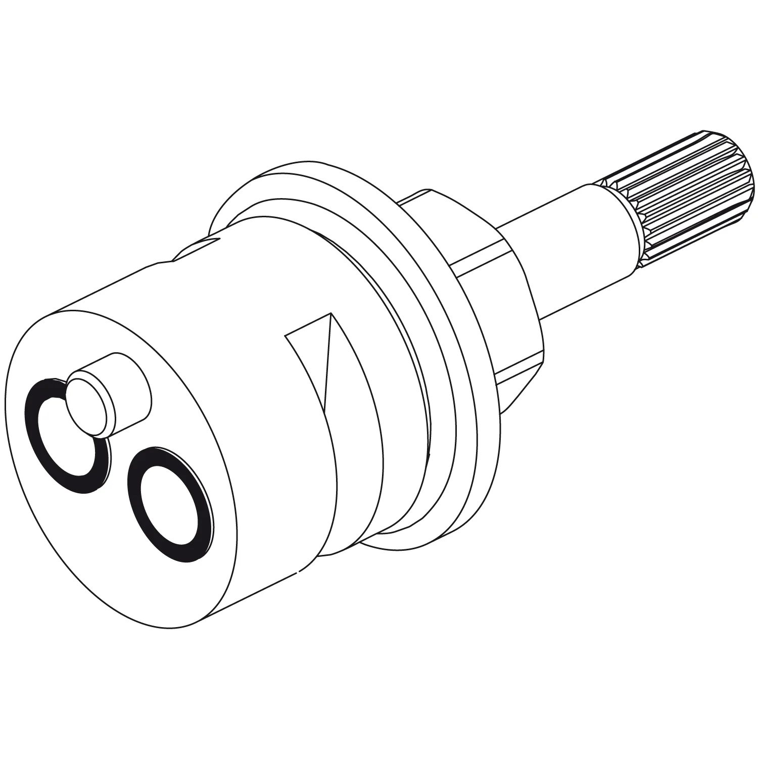 Rysunek techniczny części do baterii, Ideal Standard