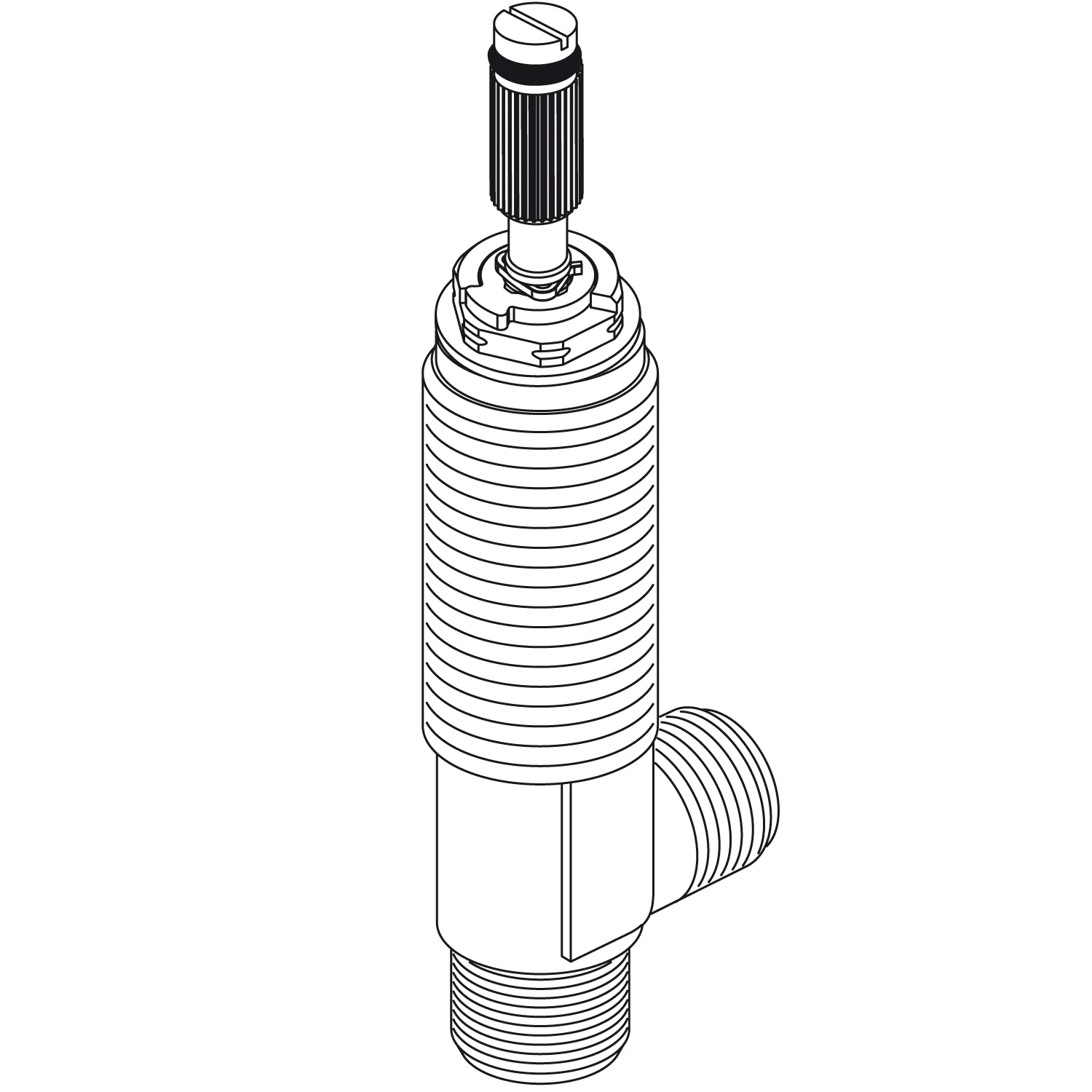 Rysunek techniczny zaworu, Ideal Standard