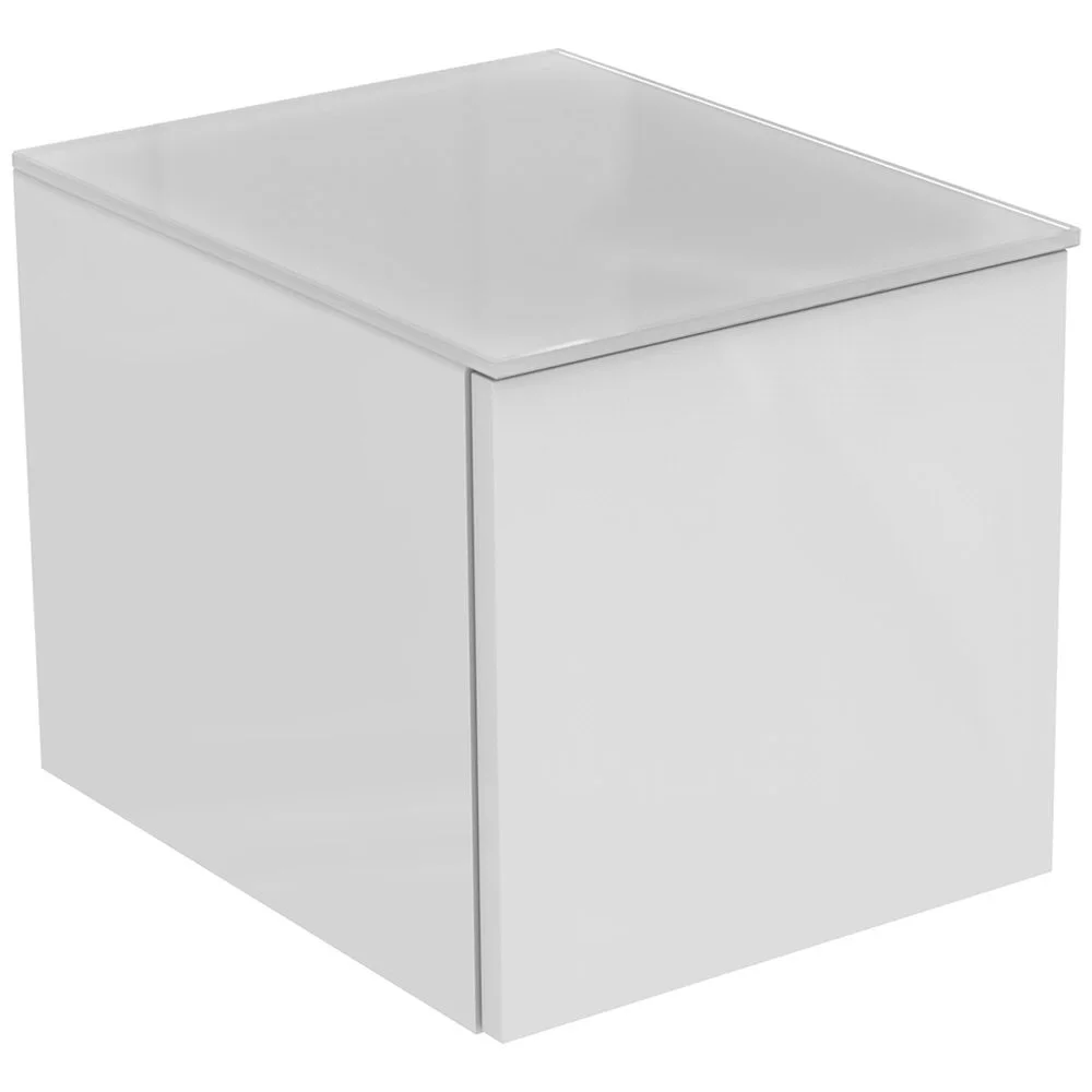 Biała ceramiczna skrzynka widok z przodu, Ideal Standard