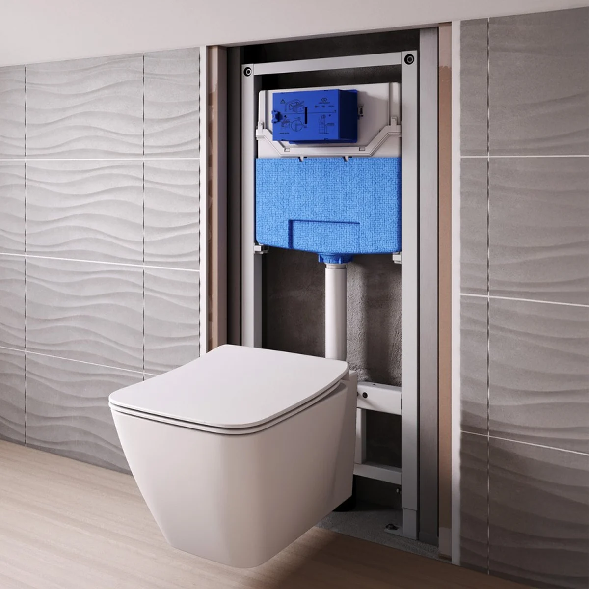 Ideal Standard ProSys WC-Element 120 M, mit UP-Spülkasten Bild 6