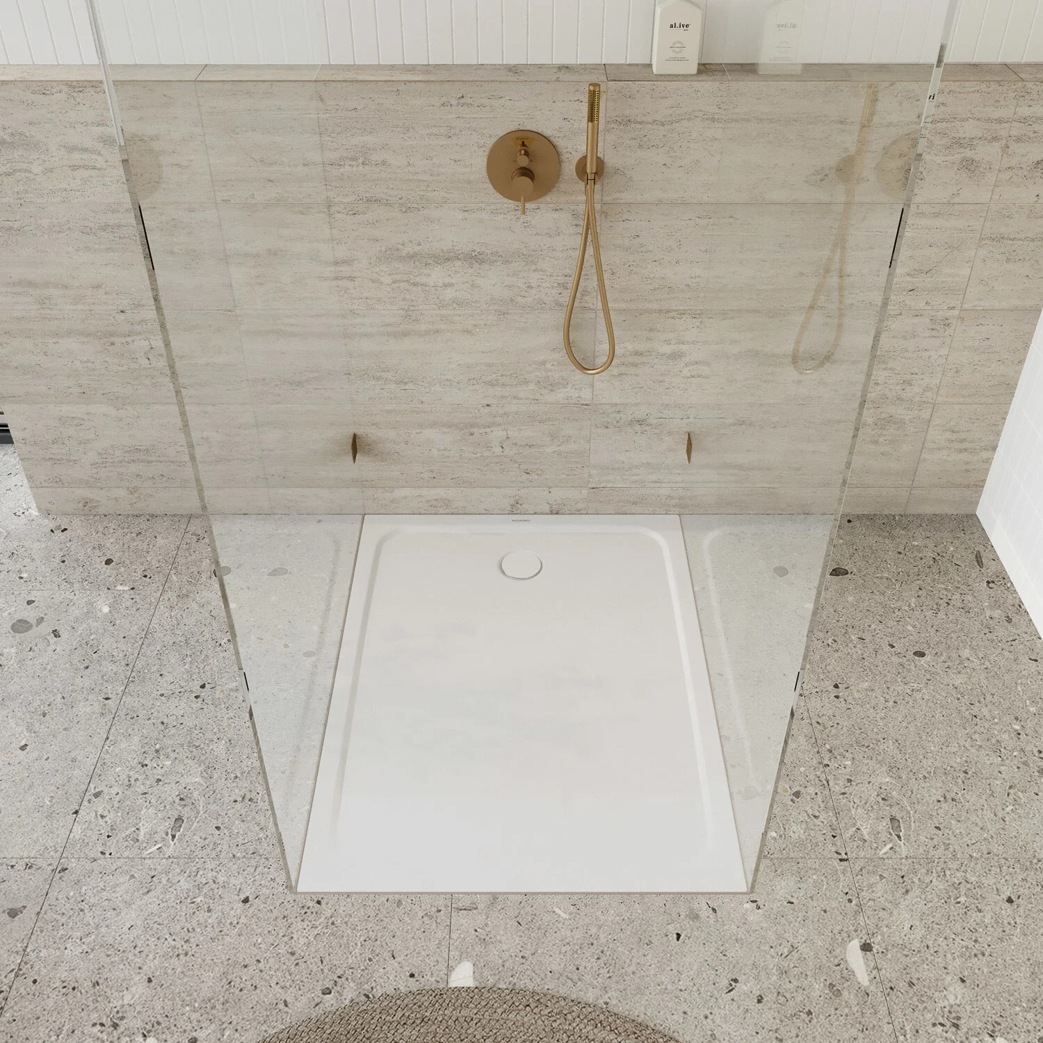 Kaldewei CAYONOPLAN 2267-1 Duschwanne 90 x 140 cm, mit Antislip Bild 3