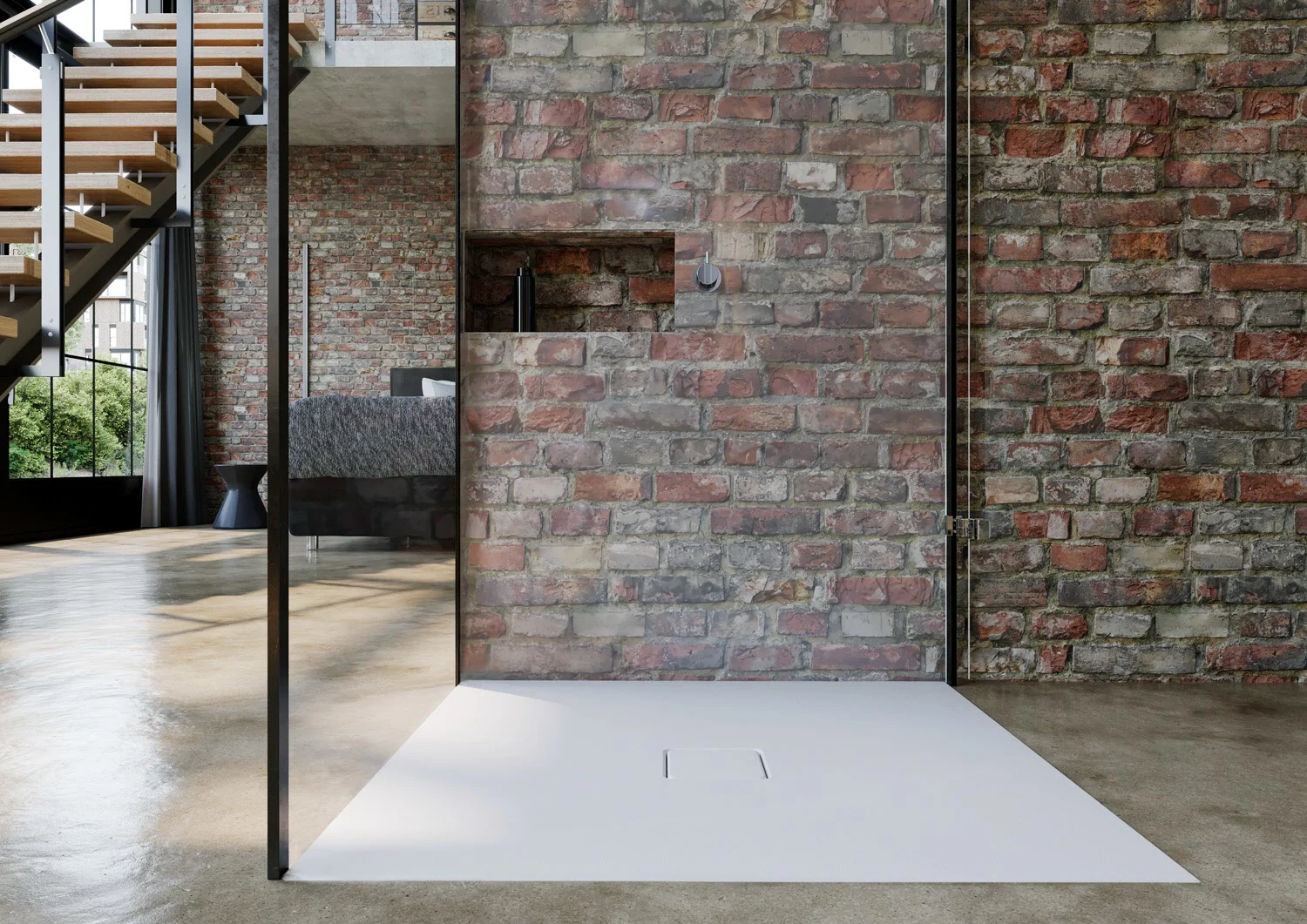 Kaldewei CONOFLAT 783-1 Duschwanne 90 x 90 cm mit Secure Plus Bild 2