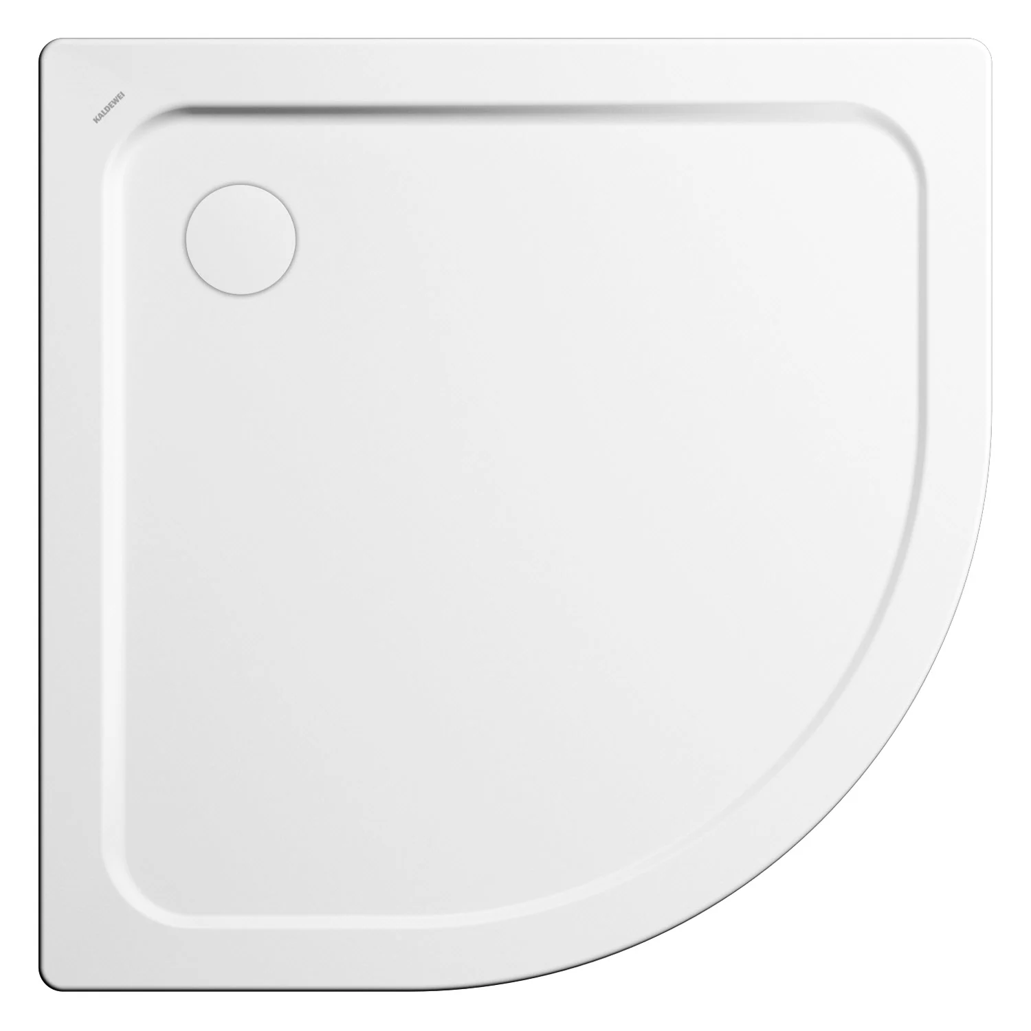 Kaldewei Arrondo 870-1 Viertelkreis-Duschwanne 90 x 90 x 2,5 cm
