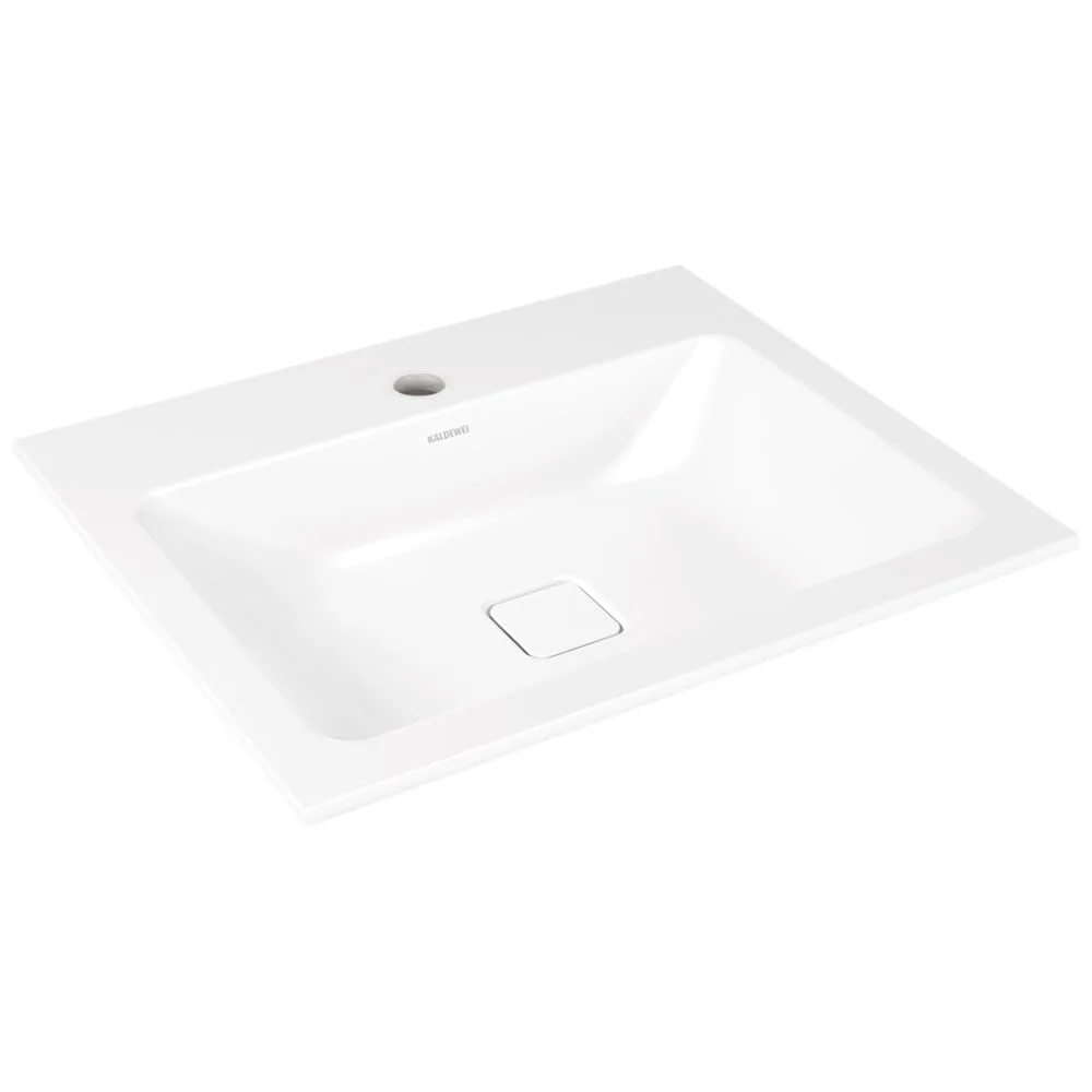 Kaldewei CONO Einbauwaschtisch 3080 mit 1 Hahnlochbohrung, 60 cm