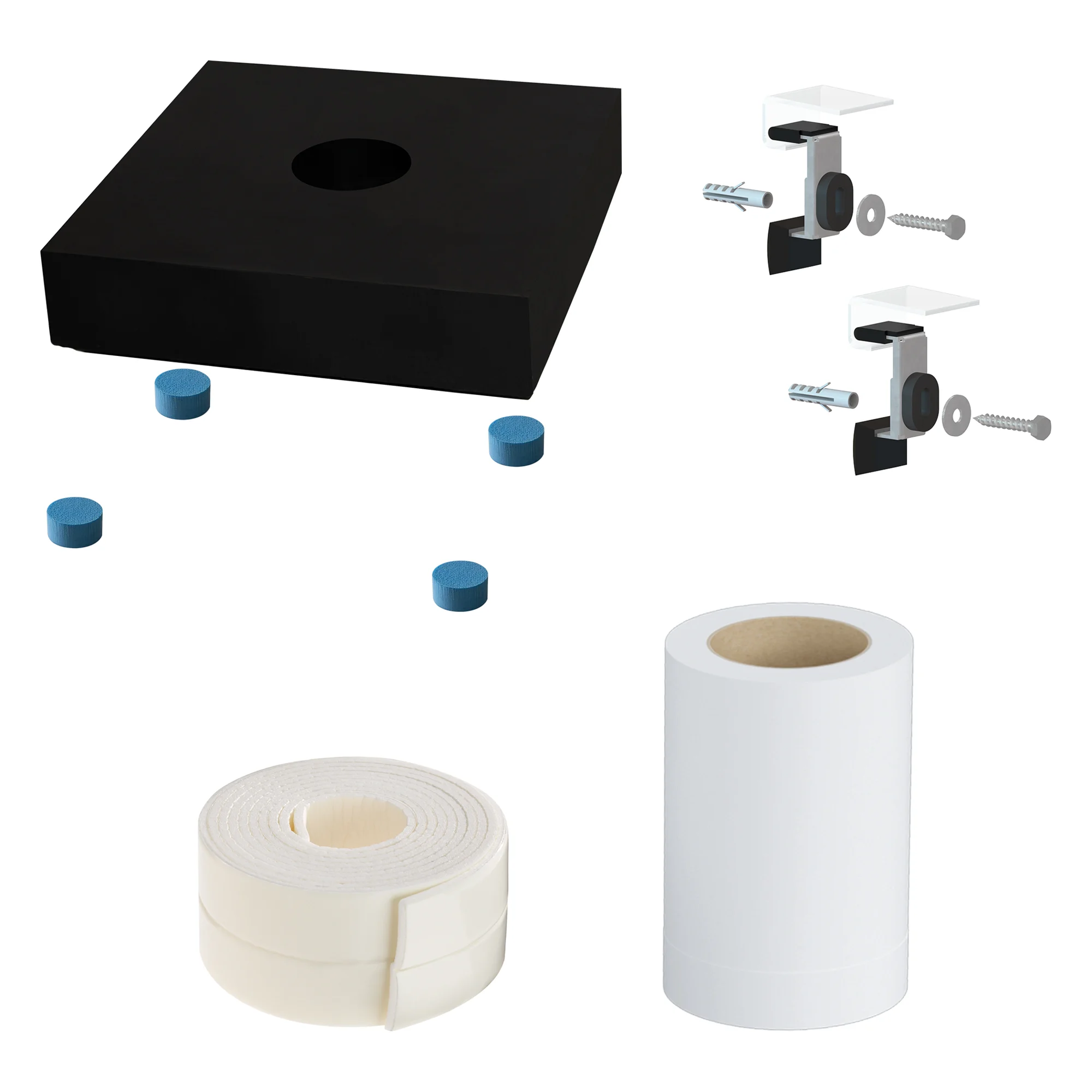 Kaldewei Badewannen Schalldämm-Set BWS Plus Whirl