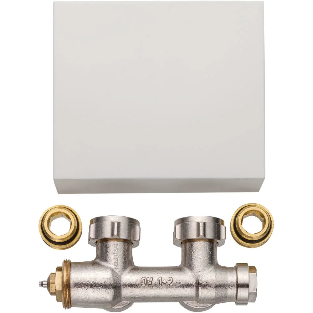 Kermi Ventilhahnblock-Set Eckform