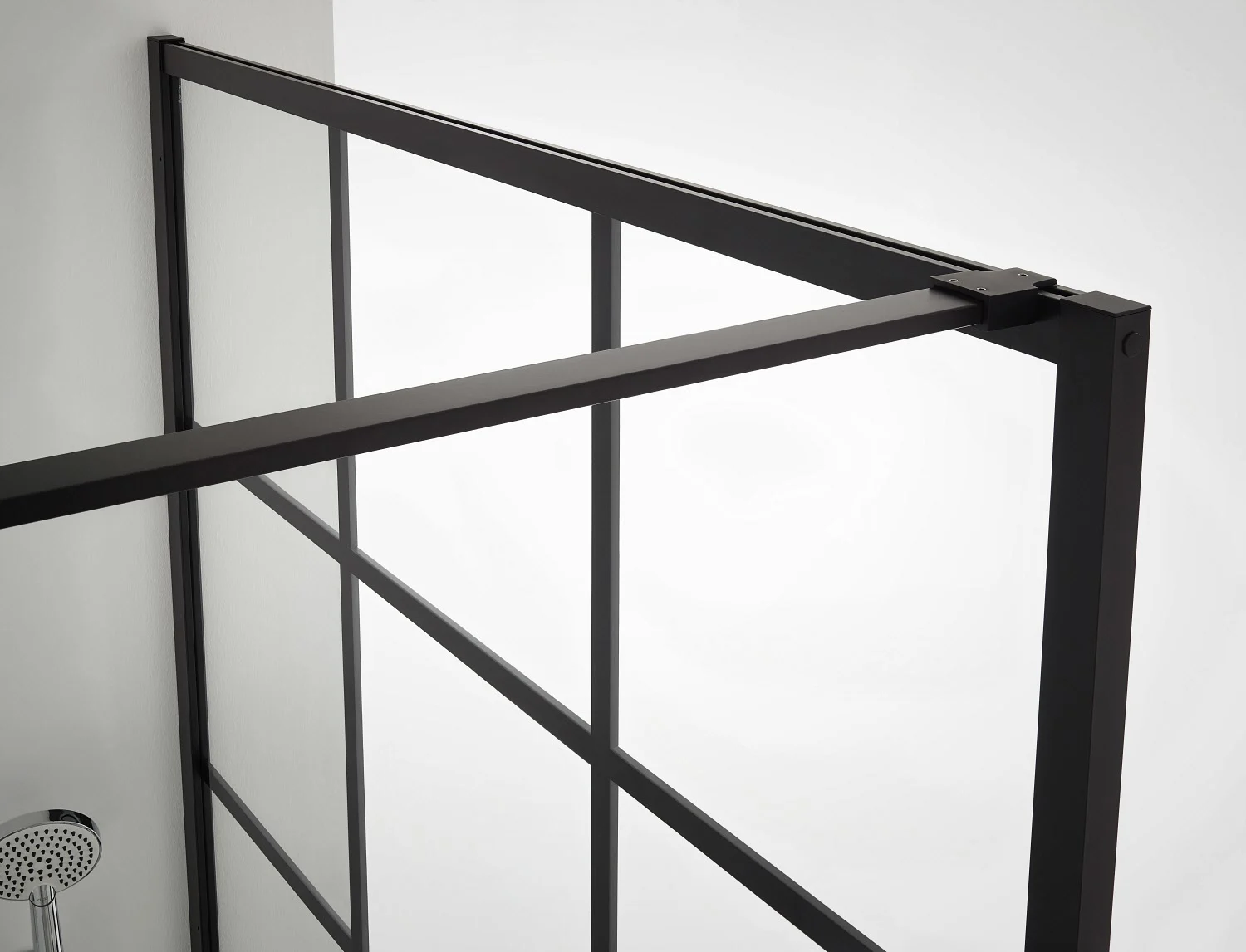 Kermi Dark Edition WALK-IN XD Profil 140 x 200 cm Bild 3