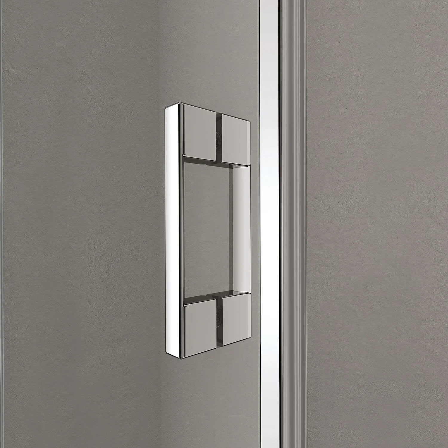 Kermi Liga H2L Gleittür für Badewannenaufsatz 100 x 150 cm, Anschlag links Bild 2