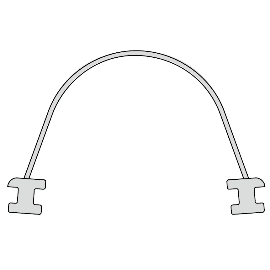 Kermi Vario senkrechte Dichtung für Badewannenfaltwand