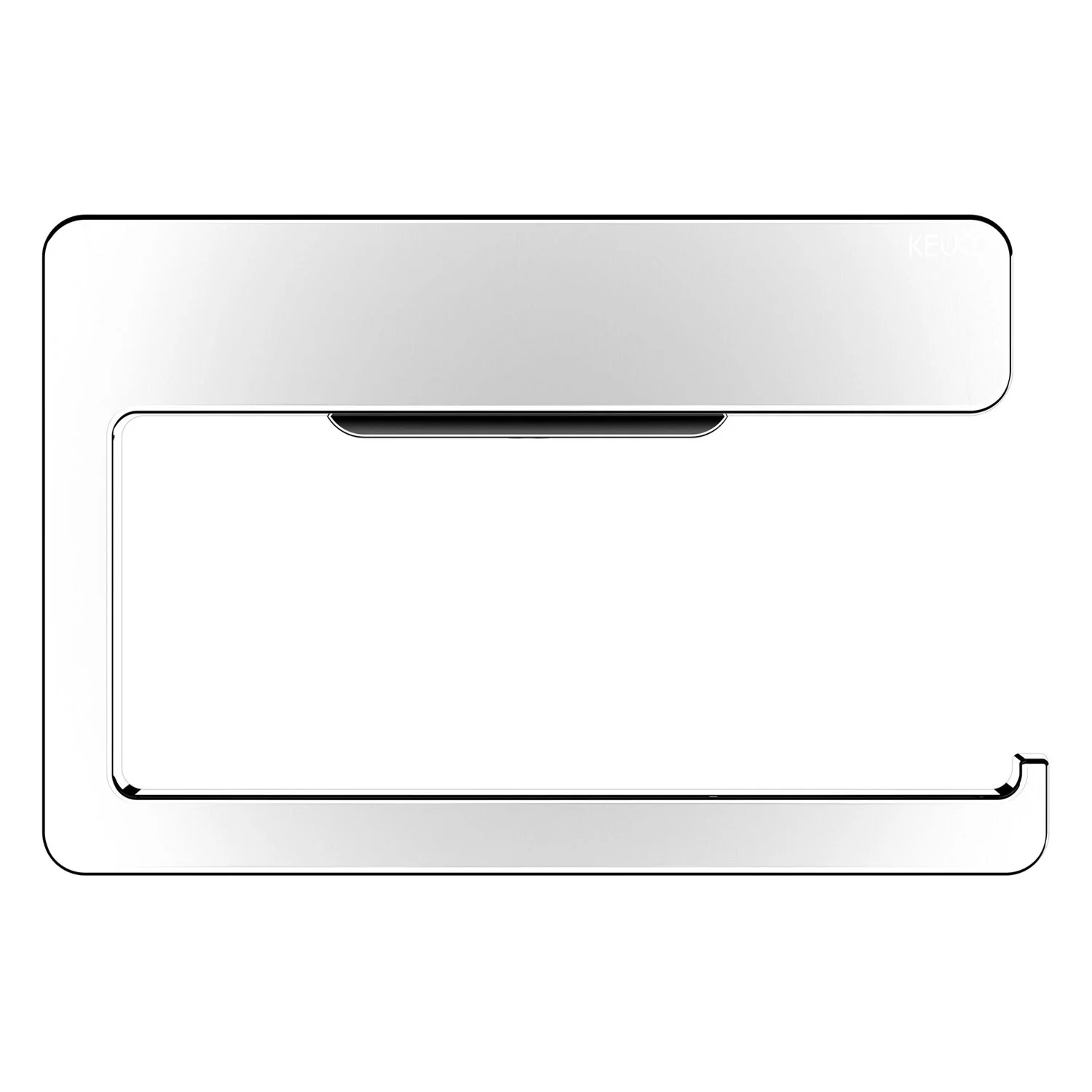 Keuco Moll Toilettenpapierhalter ohne Deckel Bild 4