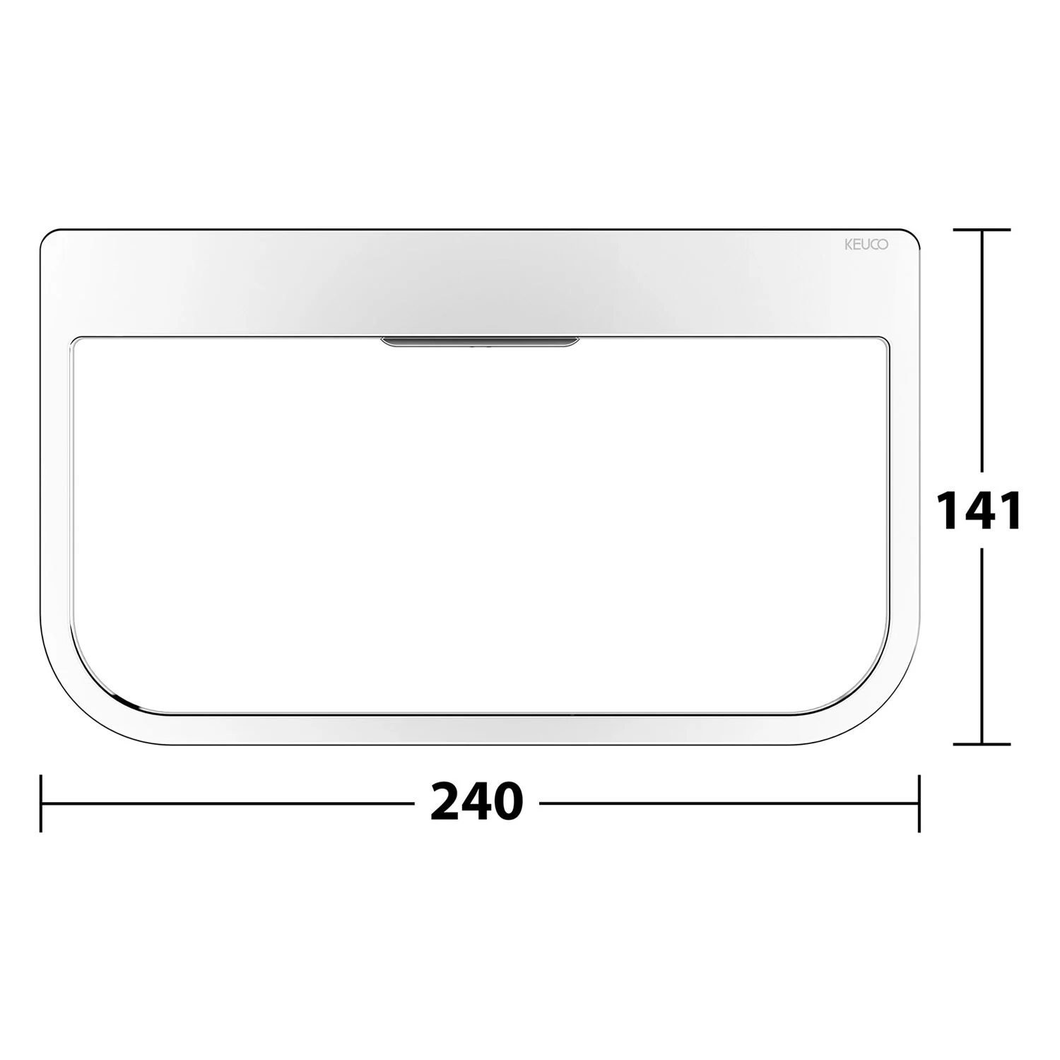 Keuco Moll Handtuchring, geschlossen Bild 6