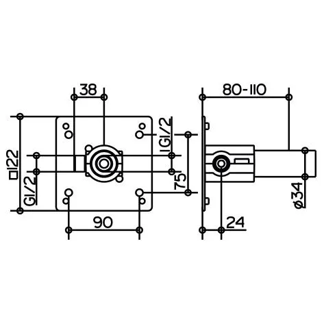 Keuco IXMO UP Funktionseinheit Universal Bild 2