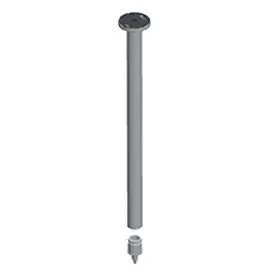 Keuco Plan Deckenabhängung (Set) für Brausevorhangstangen 50 cm