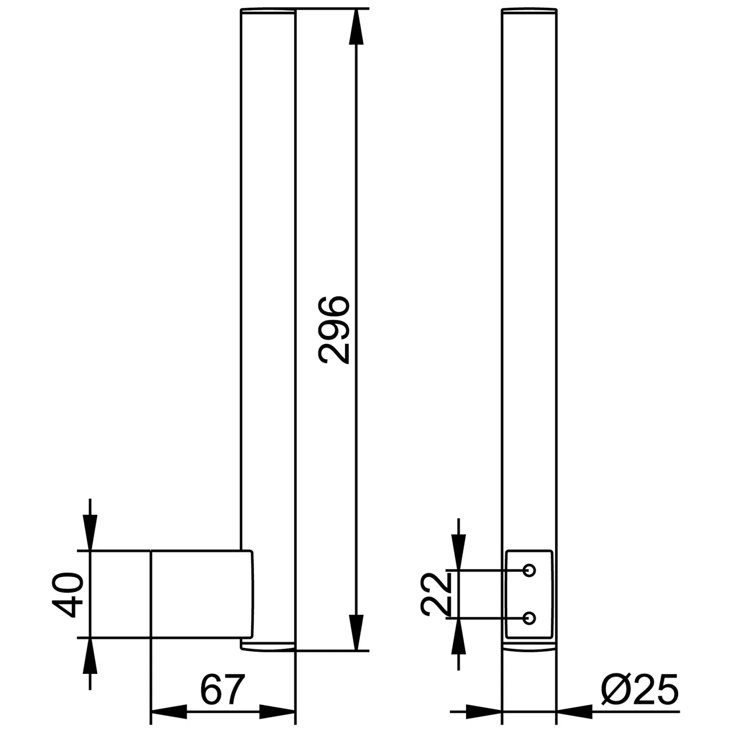 Keuco Plan Toilettenpapier-Ersatzrollenhalter Bild 2