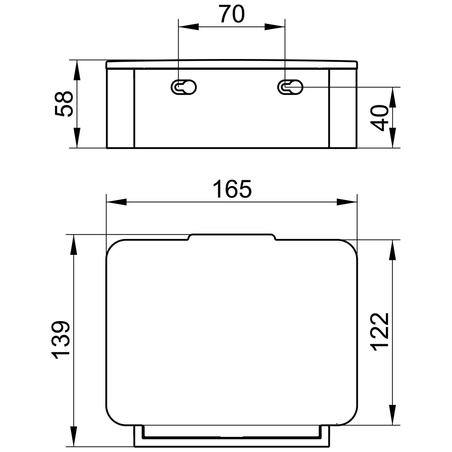 Keuco Collection Plan Feuchtpapierbox Bild 2