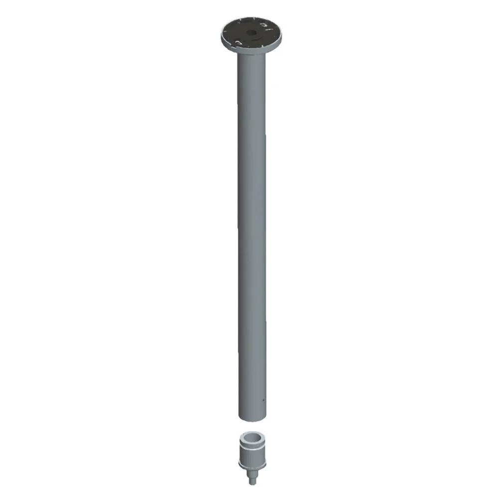 Keuco Plan Deckenabhängung (Set) für Brausevorhangstangen 30 cm