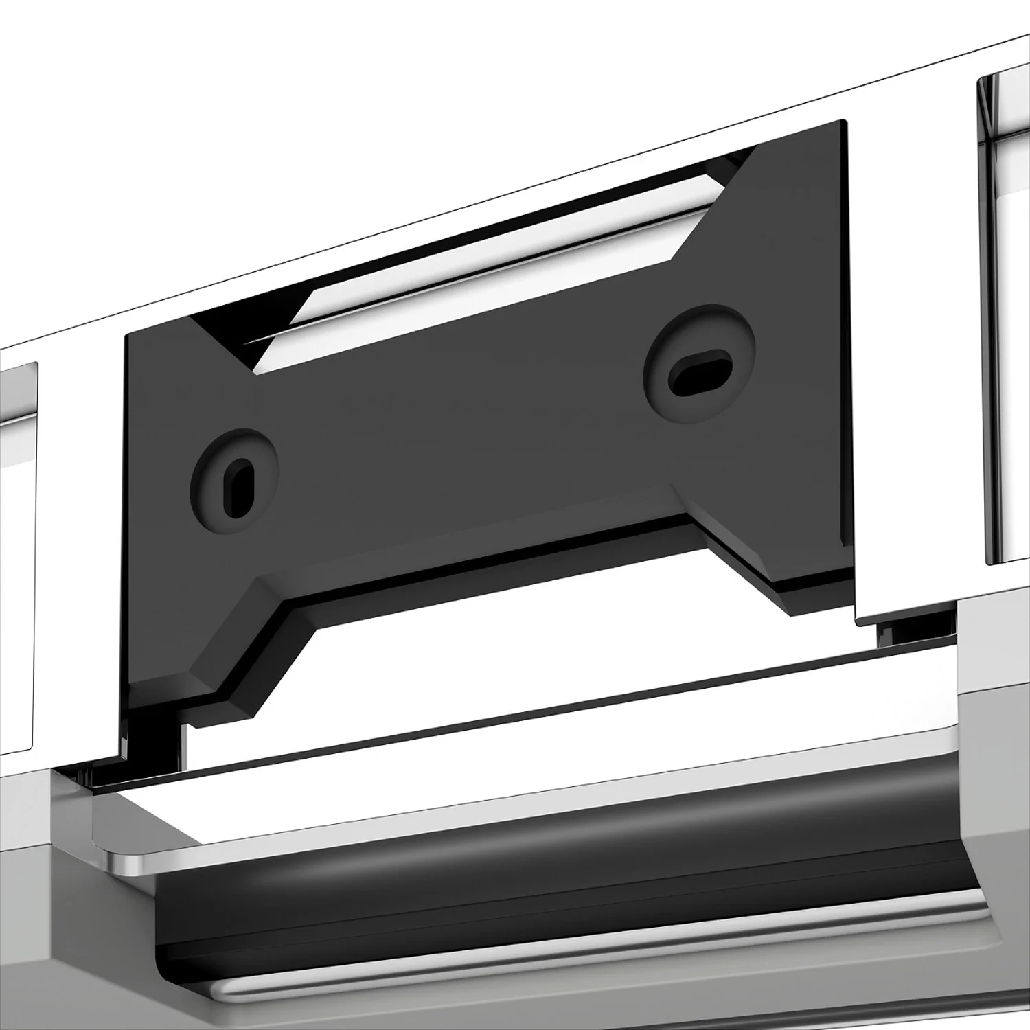 Keuco EDITION 11 Duschkorb mit Glasabzieher Bild 9