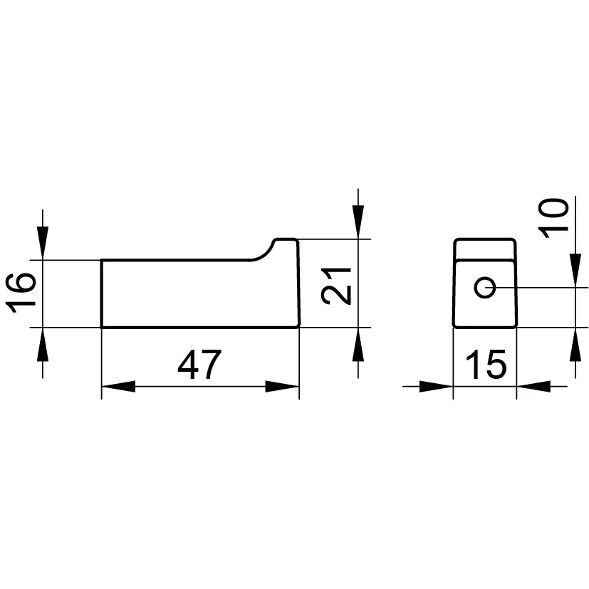Keuco EDITION 11 Handtuchhaken einfach Bild 4
