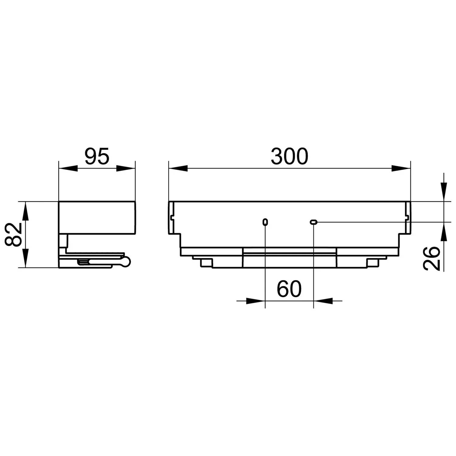 Keuco EDITION 11 Duschkorb mit Glasabzieher Bild 4
