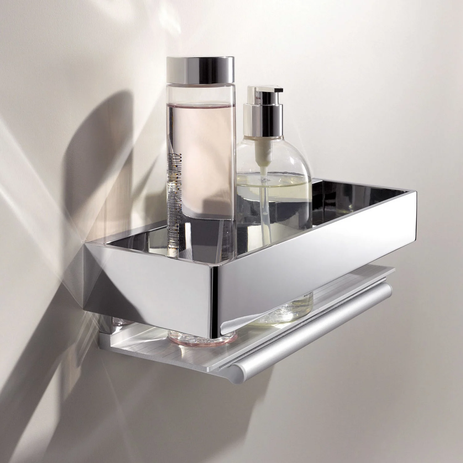 Keuco EDITION 11 Duschkorb mit Glasabzieher Bild 2