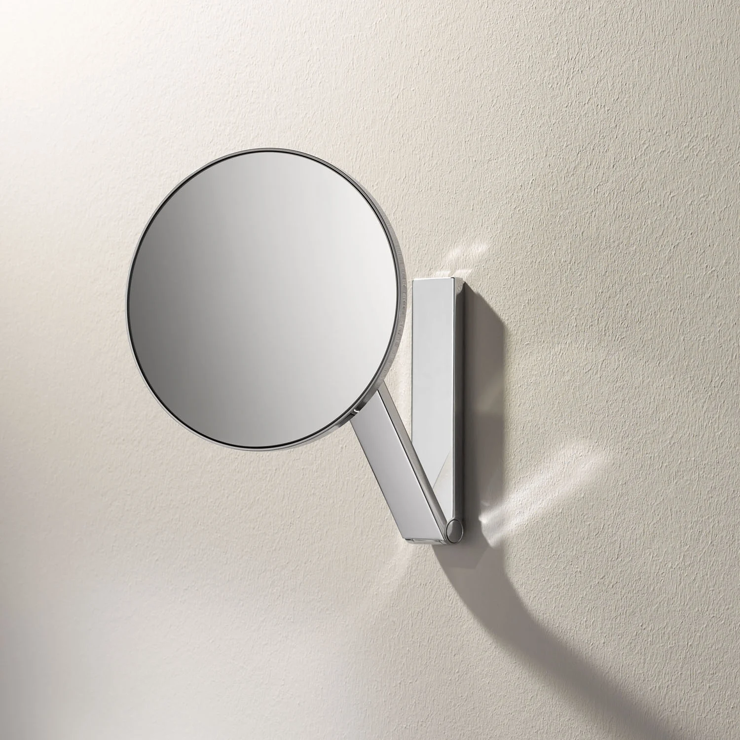 Keuco iLook Kosmetikspiegel rund, 5-fach Vergrößerung, Wandmodell Bild 2