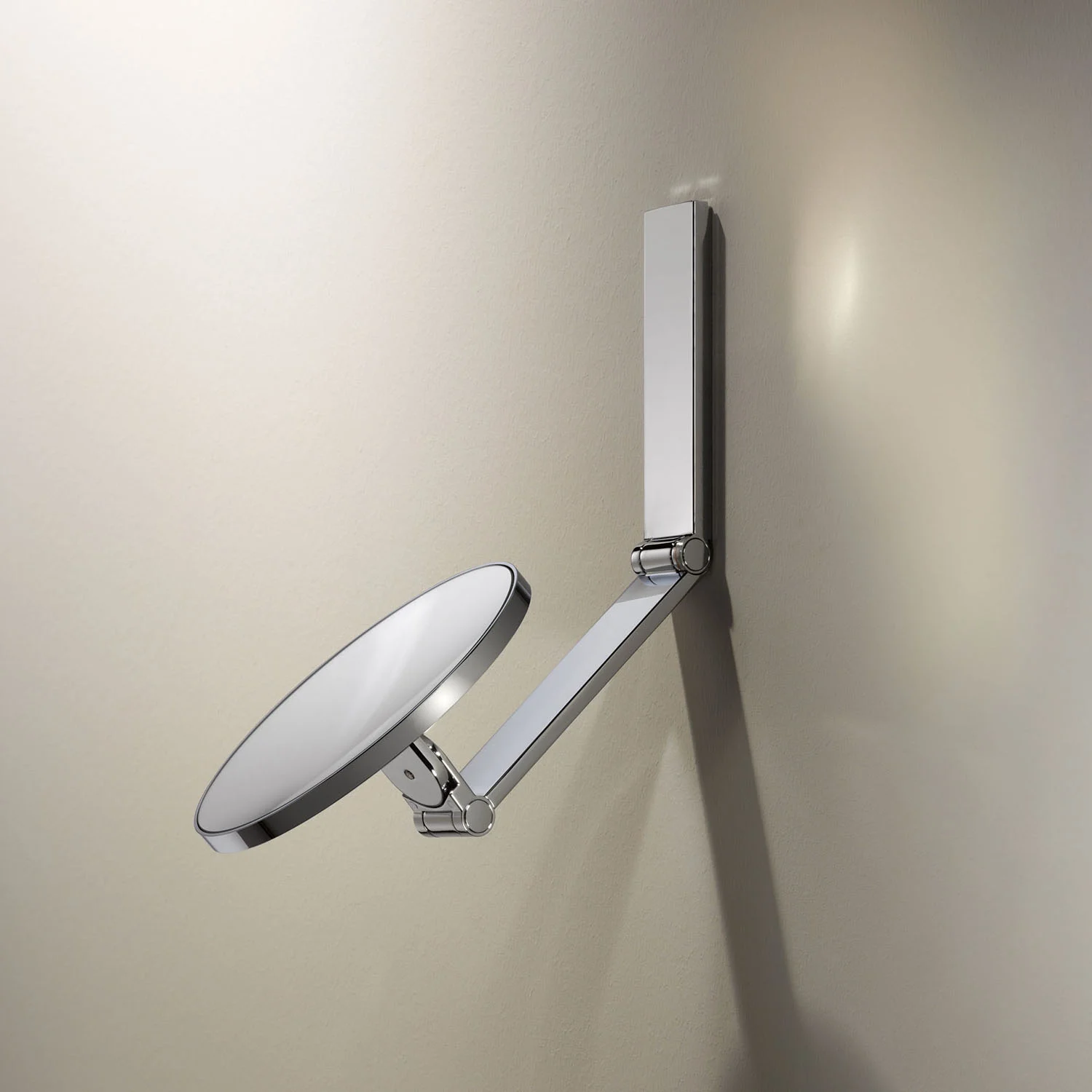 Keuco iLook Kosmetikspiegel rund, 5-fach Vergrößerung, Wandmodell Bild 4