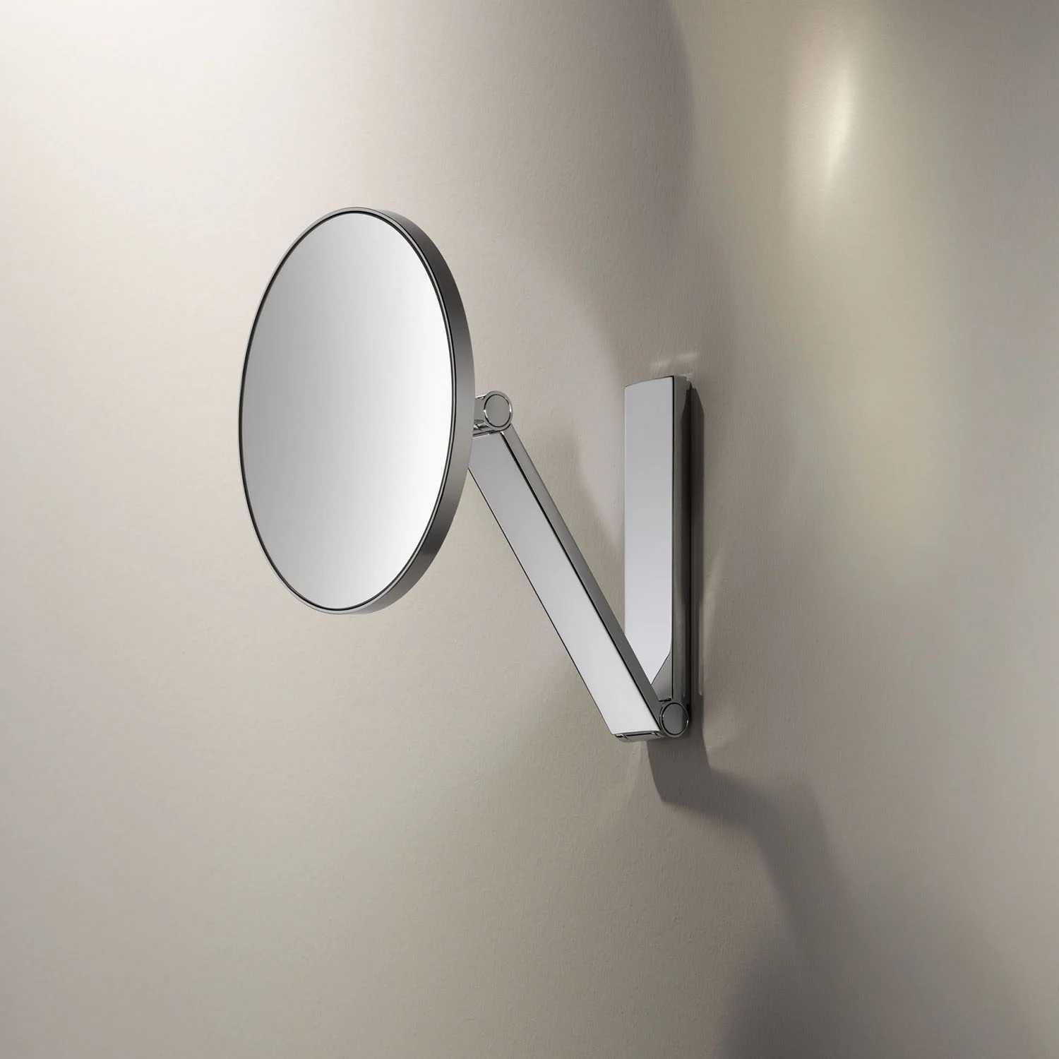 Keuco iLook Kosmetikspiegel rund, 5-fach Vergrößerung, Wandmodell Bild 6