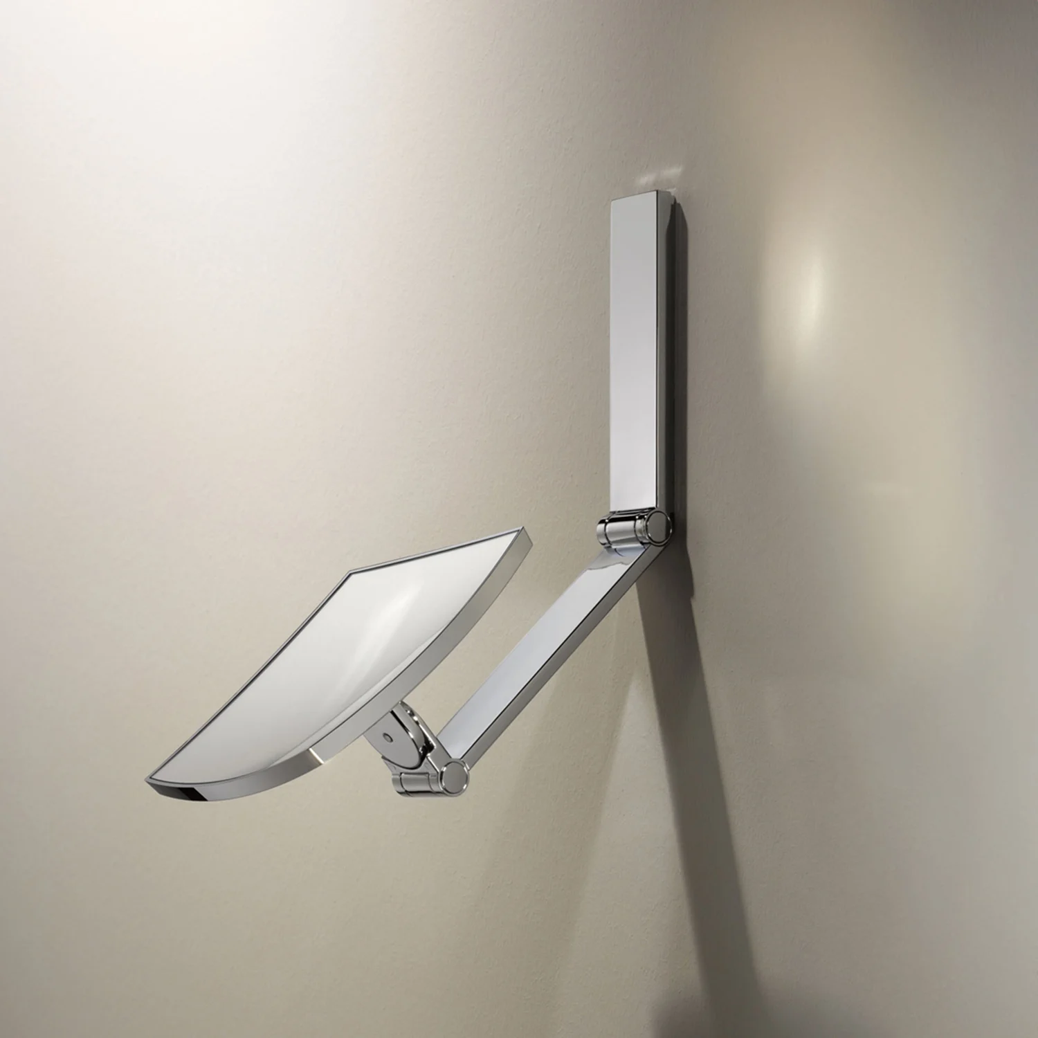 Keuco iLook move Kosmetikspiegel quadratisch, 5-fach Vergrößerung, Wandmodell Bild 6